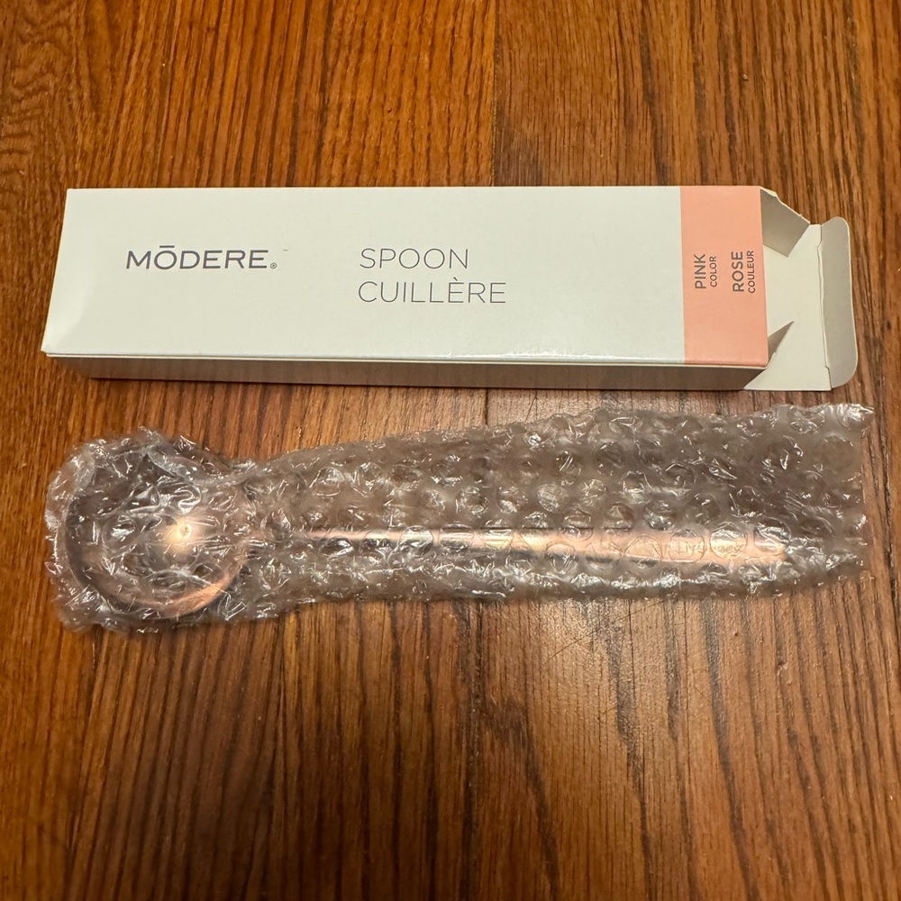 MODERE SPOON CUILLERE Rose Gold Item# 78954 Rare Color